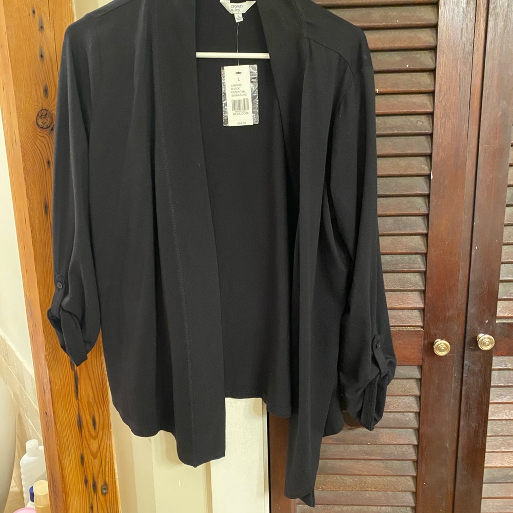 Basic Black cardigan